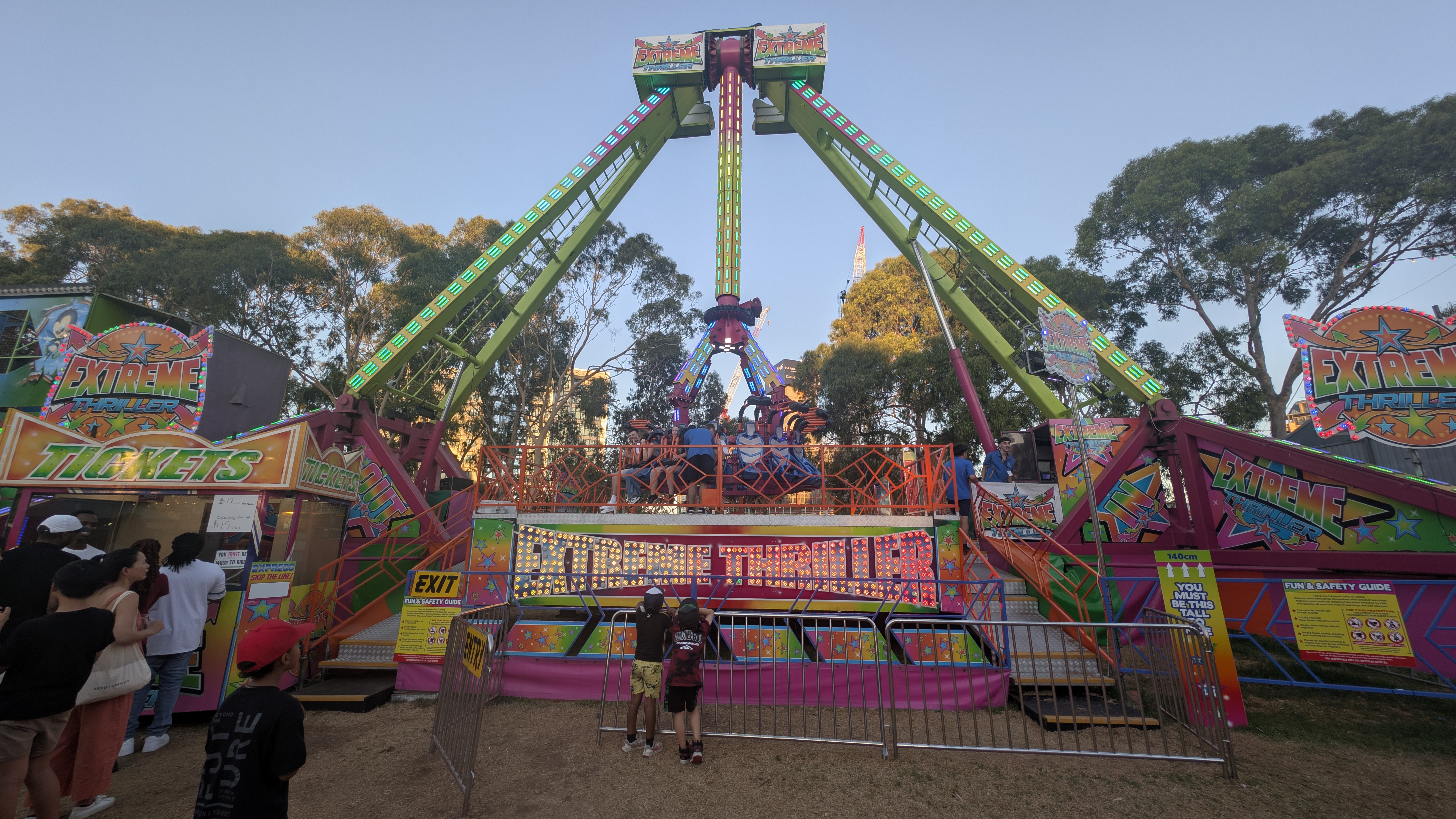 Carnival rides for hire