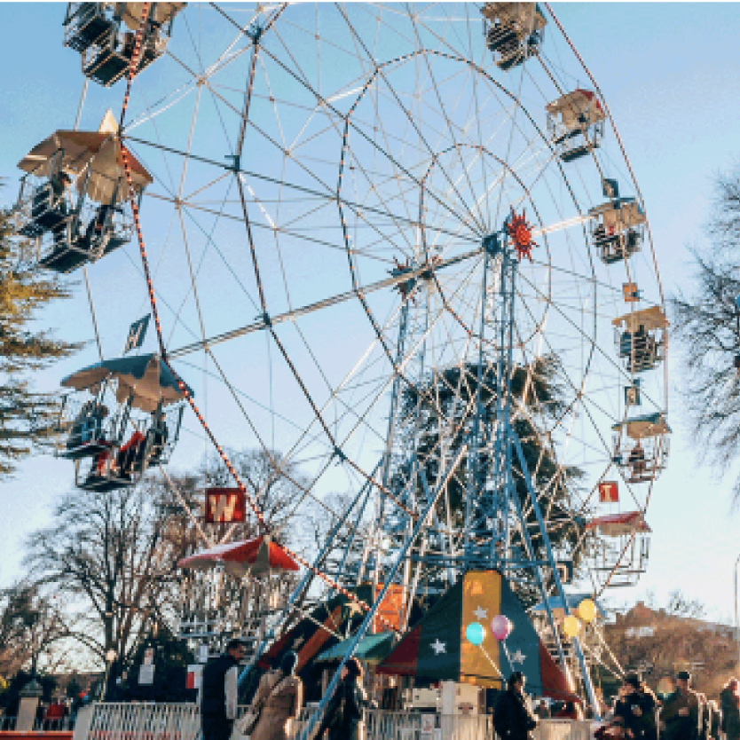 Ferris wheel at a carnival